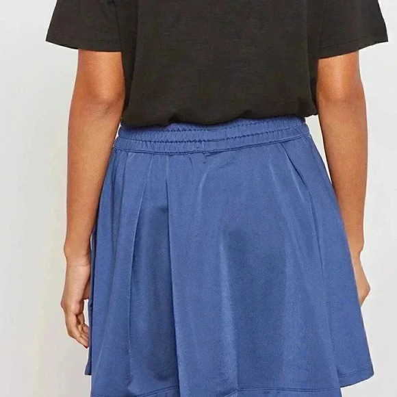 NWT  Adidas Originals blue casual athletic mini skirt S - Picture 2 of 4